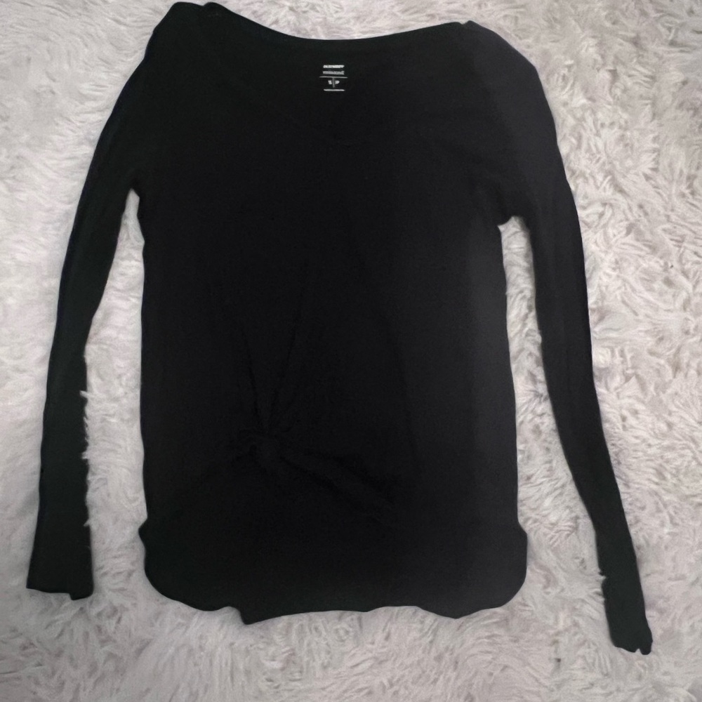 black long sleeve shirt. small. so soft